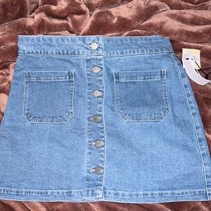 Francesca’s Button Down Skirt